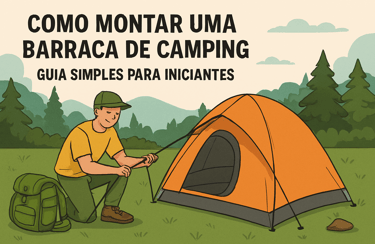 Como Montar a Barraca de Acampamento: Guia Passo a Passo (com Fotos)