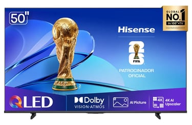 Faixa: intermediária acessível, Hisense QLED 4K