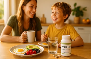 Colazione sana e naturale per bambini sereni con l’aiuto del magnesio.