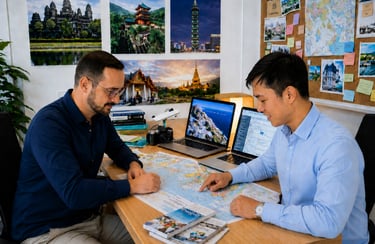 Patrice & King, travel planner Singulier & Voyage