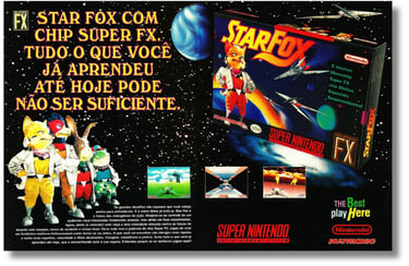Star Fox é um dos jogos lançados pela Playtronic