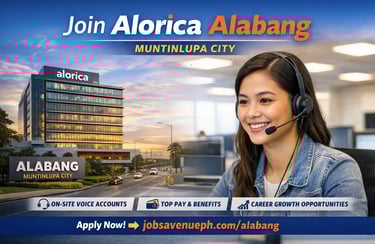 Alorica Alabang BPO Jobs Call Center Hiring Non VOice WFH Work From Home Ibex Concentrix Foundever