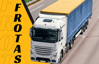 Caminhão em rodovia — rastreamento de frotas e caminhões em Viamão