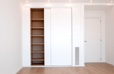 Recessed Sliding Wardrobe