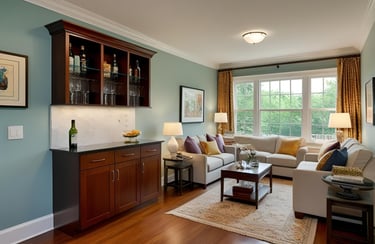 Living Room Mini Bar Furniture Designs