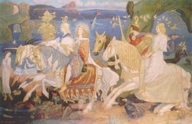 John Duncan - Riders of the Sidhe, 1911