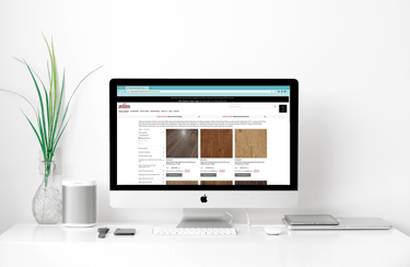 Graphic design portfolio showcasing UX work for Mohawk Factory Outlet