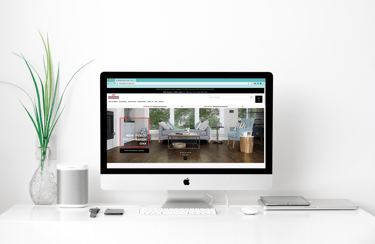 Graphic design portfolio showcasing UX work for Mohawk Factory Outlet