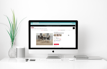 Graphic design portfolio showcasing UX work for Mohawk Factory Outlet