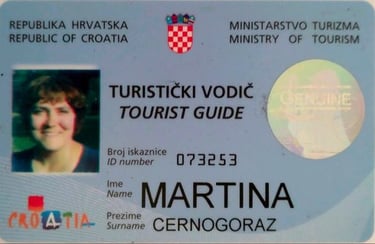Guiding license Martina