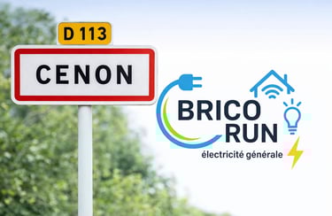 Agglomeration de cenon Logo de bricorun Elec 