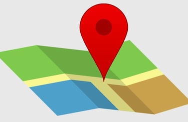 map graphic art