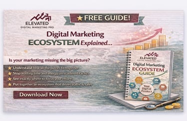 Download a free digital marketing  guide to improve online business strategy and sales traffic.