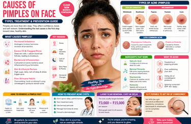 Causes of pimples on face