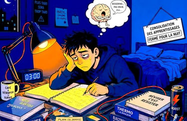 Le sommeil et les apprentissages