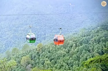 Mcleodganj Dharamshala Skyway ropeway cable car.