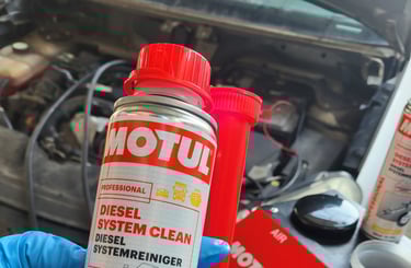 Motul Diesel System Clean адитив за прочистување дизел и бензин dizni инџектори без демонтажа