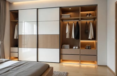 Luxury modular wardrobbe