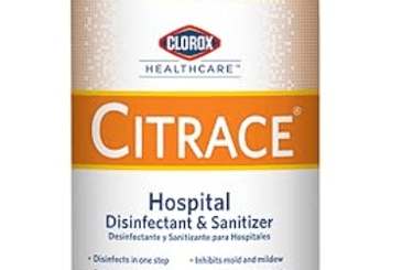 Clorox Healthcare Citrace Hospital Disinfectant and Sanitizer Aerosol Spray