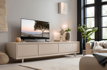 Minimalistic PVC TV Unit
