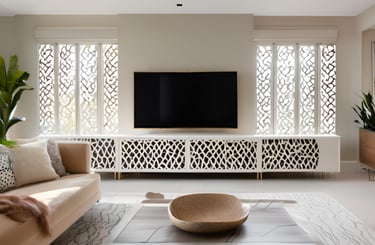 PVC Sheet Design TV Unit