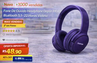 a purple headphones with a purple headphones