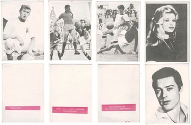 1958 Heliomalt Chocolate Sports Cards from Switzerland Rare Vintage