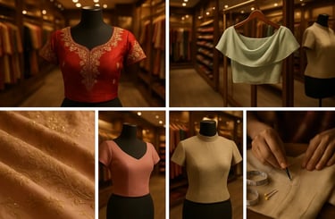 Realistic & Glamorous Blouse Style