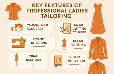 Key Features of Professional Ladies Tailoring