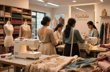 Nashala is Known as the Best Blouse Tailor 