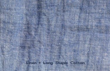 Linen + Long Staple Cotton