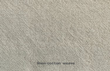 linen-cotton weave