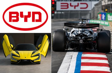 BYD avalia entrada na Fórmula 1 e já aparece ligada ao automobilismo de elite