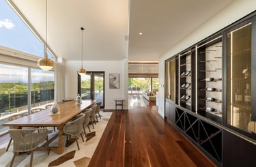 luxe, intérieur, lumière, architecture