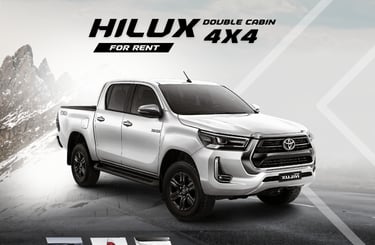 rental mobil pontianak - hilux double cabin 4x4