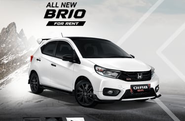 rental mobil pontianak all new brio matic