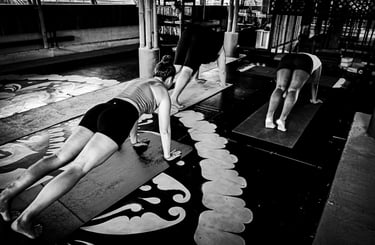 In Plank pose you activate the muscles at the base of your pelvis, helping to stabilize your core