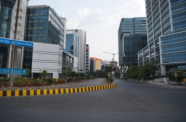 Bright first-floor office space with large glass frontage in Sion Chunabhatti – premium commercial p