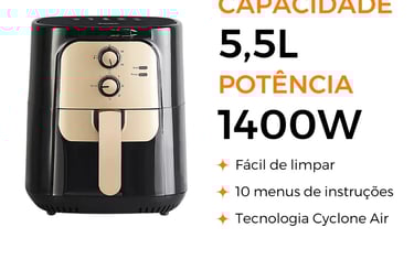 fritadeira elétrica air fryer