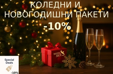 Коледни и новогодишни пакети в Хотел Авис Сандански