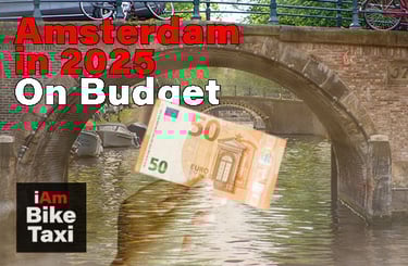 image showing a daily budget of 50€ for amsterdam