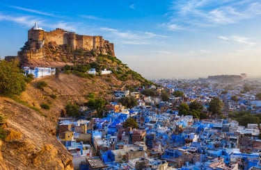 Mehrangarh Fort in Blue City, Jodhpur