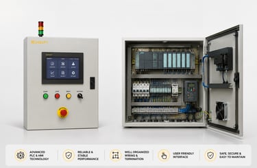 PLC HMI panel