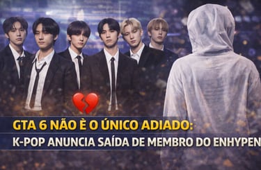 GTA 6 não é o Único Adiado: K-pop Anuncia Saída de Membro do ENHYPEN