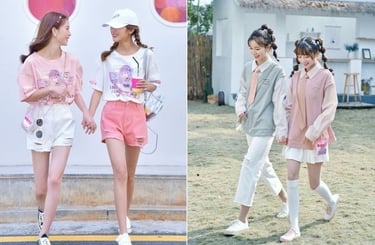 Những cách tạo dáng chụp ảnh 2 người nữ gắn kết và sâu sắc