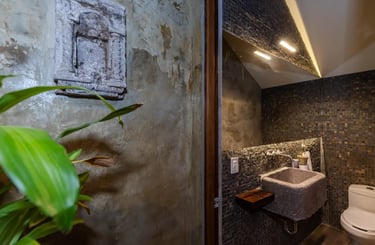 bathrooms in all levels of the house