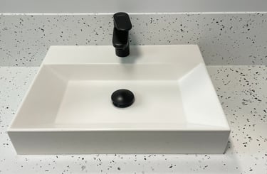 vasque et mitigeur issus du réemploi