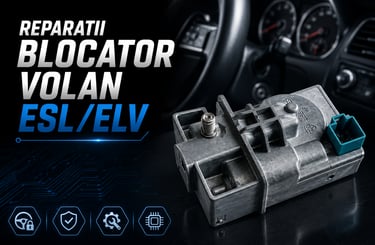 Reparații Blocator Volan ESL / ELV în Moldova