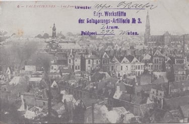 Wartung der Artilleriegeschütze wurde von der bayerischen Werkstatt für Belagerungsartillerie Nr. 3