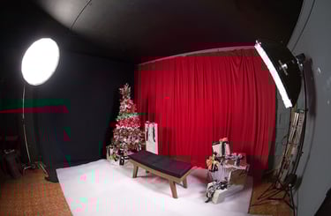 Set fotográfico navideño